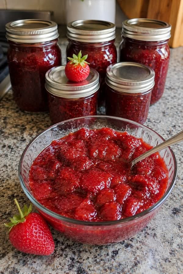 Confiture de fraîse